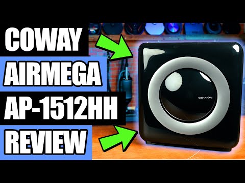 COWAY AIRMEGA AP-1512HH AIR PURIFIER REVIEW - I'M IMPRESSED!