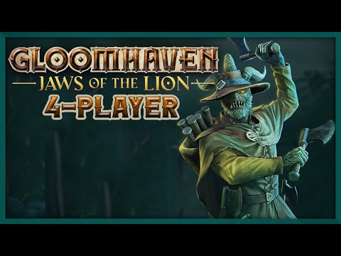 NEW JAWS OF THE LION DLC!! - Gloomhaven (4-Player Gameplay)