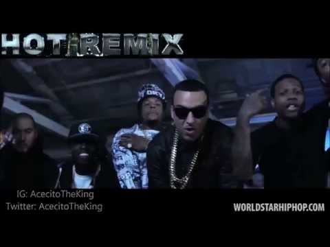 French Montana feat. Bobby Shmurda & Rowdy Rebel - HOT NIGGA REMIX (Official Music Video) WSHH 2014