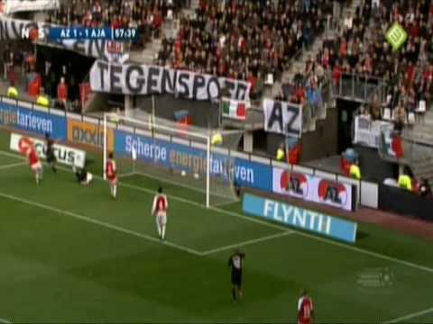 Eredivisie 2010 : J11 : AZ - Ajax : 2-4