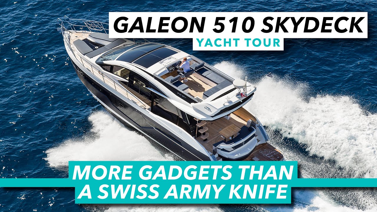 Full tour of Galeon's amazing 510 Skydeck