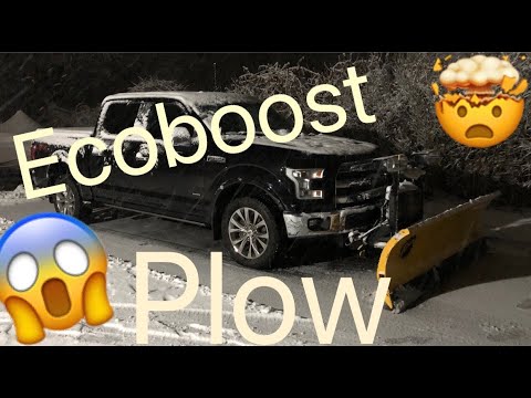 FORD F150 ECOBOOST SNOW PLOW INSTALL