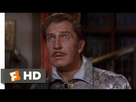 The Raven (1/10) Movie CLIP - The Raven Speaks (1963) HD