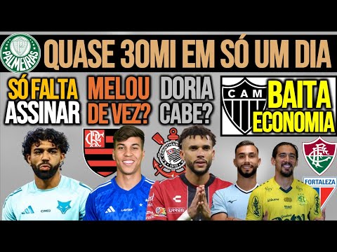 GABI DE CASA NOVA| KAIO JORGE JÁ ERA? BOLADA PRO VERDÃO| ZAGUEIRO NO TIMÃO| TATY, GALO, ZÊRO, FLU+