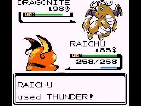 Pokemon Crystal Pikachu Edition vs Red (Part 2 of 2)