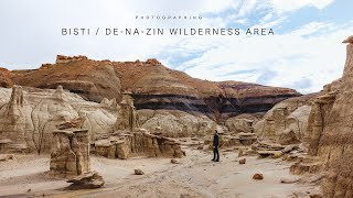 Photographing Bisti / De-Na-Zin Wilderness Area in New Mexico