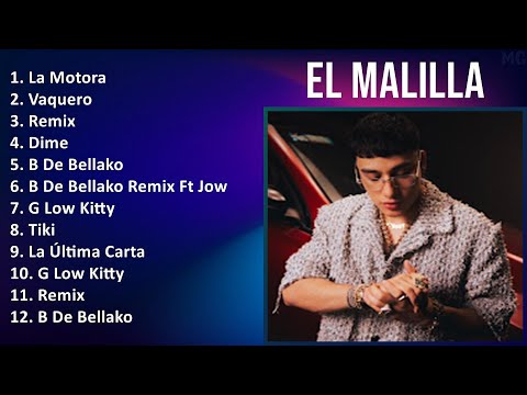 El Malilla 2024 MIX Nuevas Canciones - La Motora, Vaquero, Remix, Dime