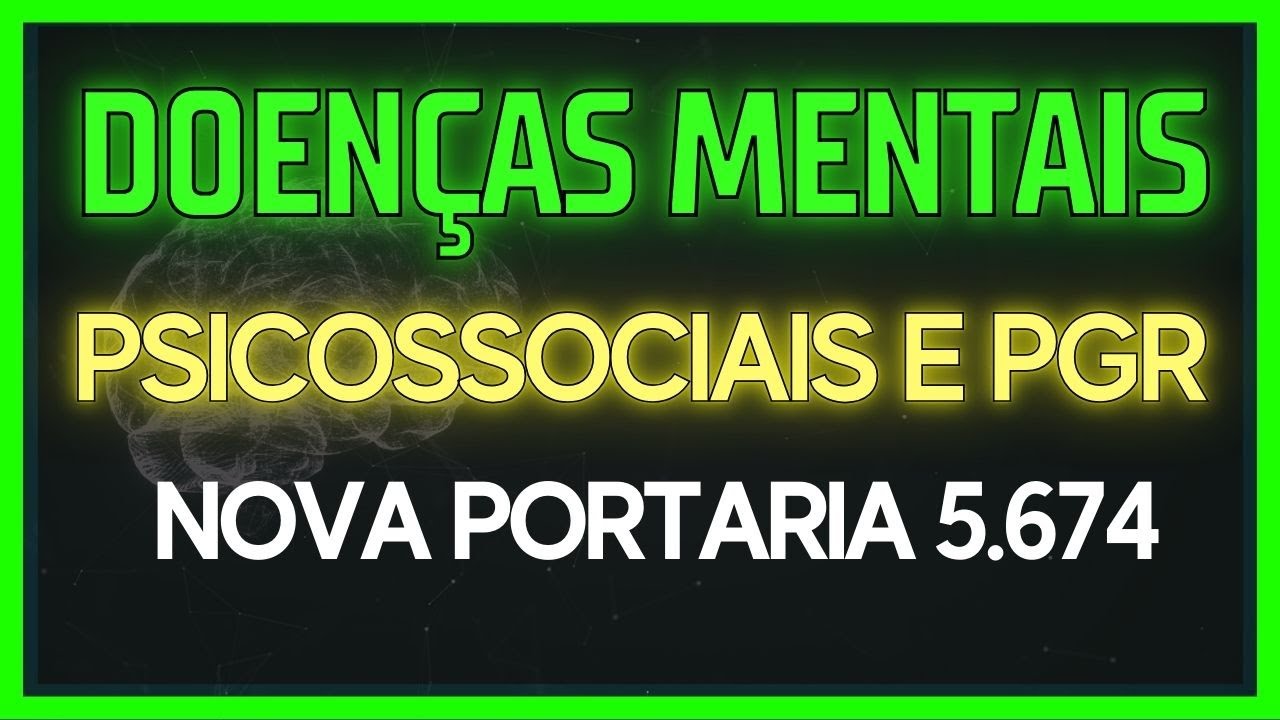 NR-01-  quais são os Riscos psicossociais no PGR?