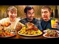 Brits Try REAL Indian Comfort Food Ft Aziz Ansari