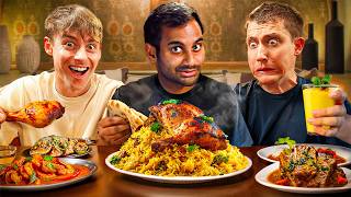 Download lagu Brits try REAL Indian Comfort Food! ft. Aziz Ansari! mp3