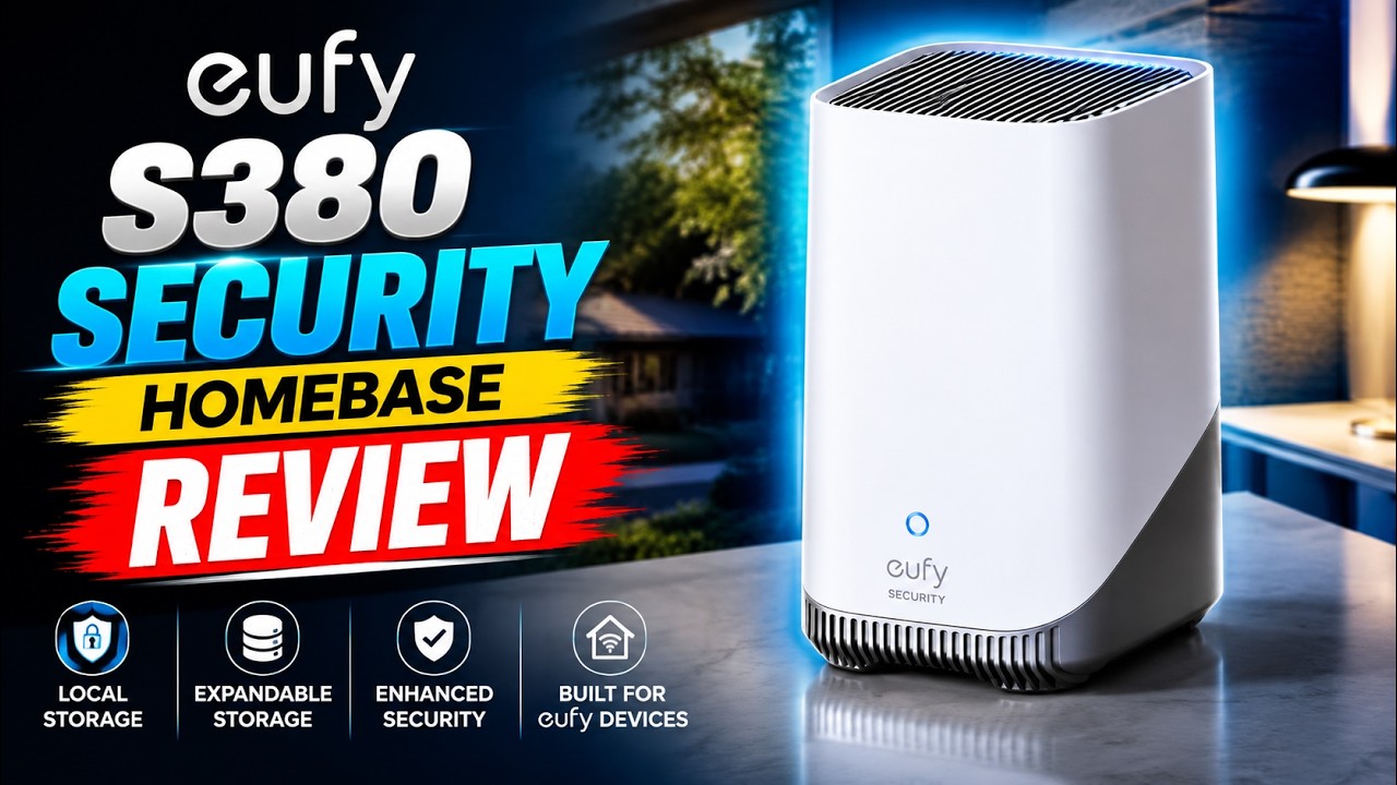 Miniatura da avaliação em vídeo de Central de Monitoramento Anker Eufy HomeBase 3