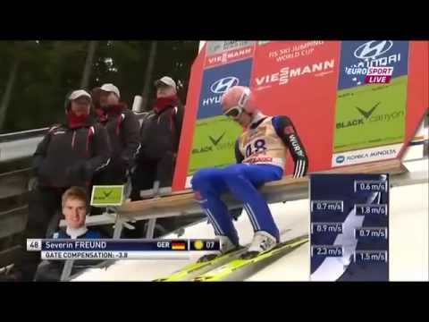 Severin Freund Titisee Neustadt 144m 07 02 2015 Skispringen