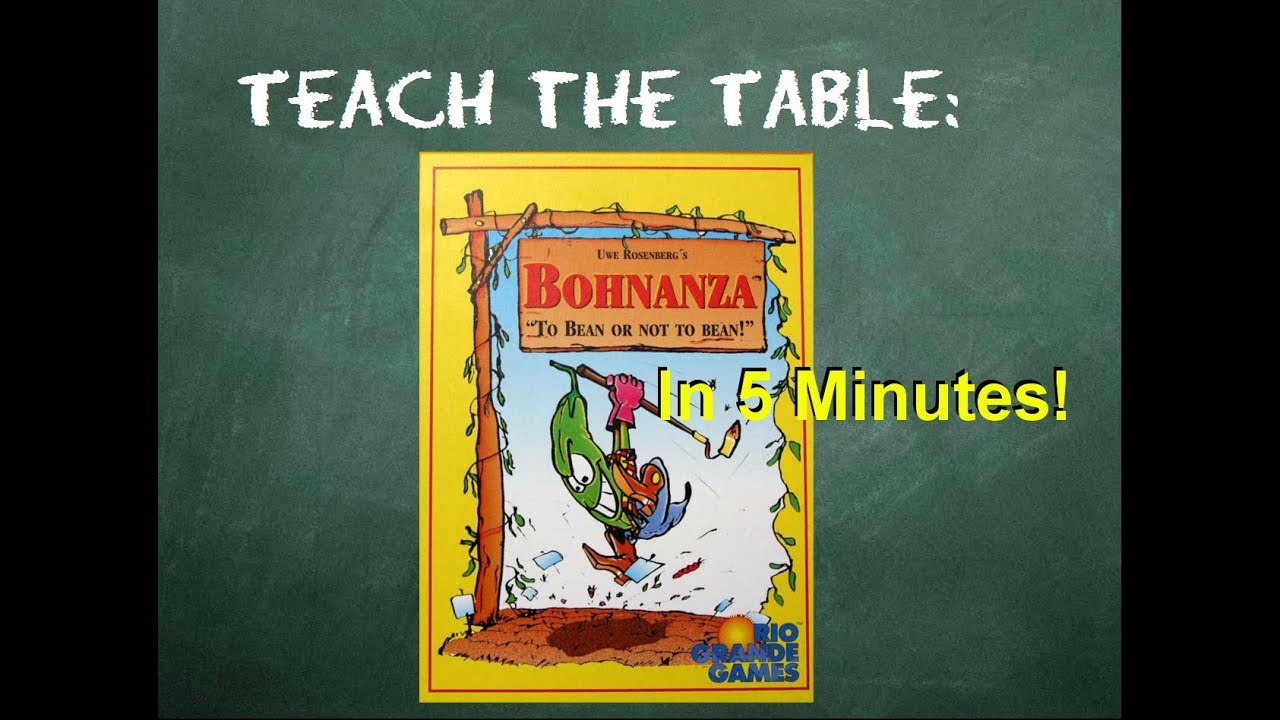 How to play Bohnanza in 5 Minutes