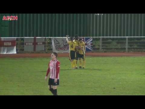 AFC Hornchurch 1 Witham Town 1 (13 Dec 16) - Adeniji goal