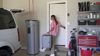GE Smart 30 Gallon Tall Electric Water Heater Gray GE30T10BLM Picture