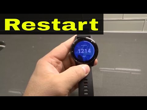 How To Restart Garmin Vivoactive 4 Smartwatch-Easy Tutorial