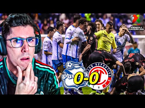 😱 ¡El Diablo se ESTAMPA! | Puebla 0-0 Toluca · J4 CL2026