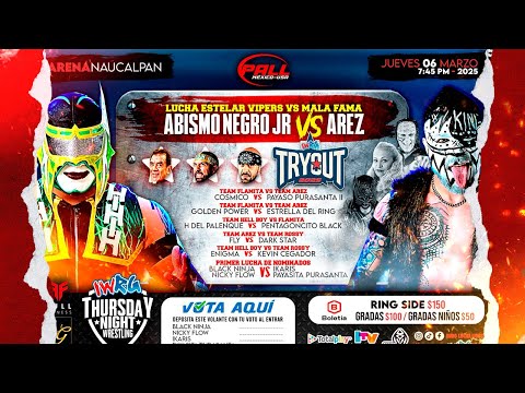 IWRG Thursday Night Wrestling (3/6/2025) Stream & Results: Abismo Negro Jr. vs. Arez, More Set