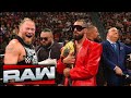 WWE Raw 22 September 2025 Brock Lesnar SHOCKINGLY Joins Seth Rollins Vision With Paul Heyman In Raw
