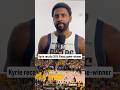 Kyrie Irving Remembers The Details Of His NBA Finals Game Winner