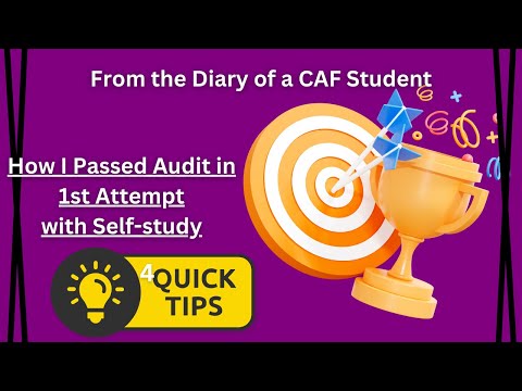 4 Tips to Pass Audit in 1st Attempt || A Not-so-Extraordinary Girl's Diary