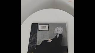 Painting on wood - Whistler's Mother by Mr. Bean