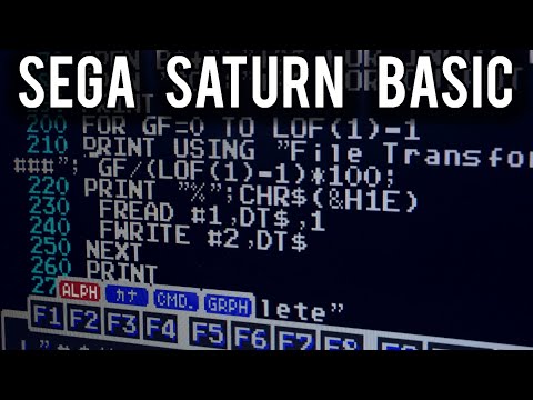 The BASIC programming language and how it ended up on the Sega Saturn | MVG