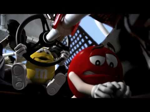M&M'S 2011 NASCAR TV Commercial with Kyle Busch