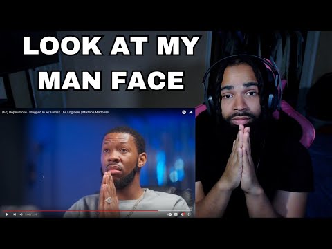 AMERICAN REACTS | (67) DopeSmoke - Plugged In w/ Fumez The Engineer | Mixtape Madness