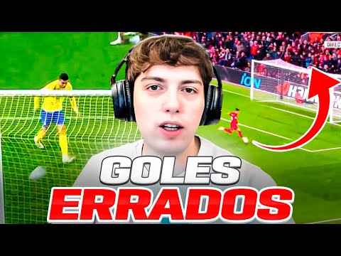 DAVOO XENEIZE REACCIONA A LOS PEORES GOLES ERRADOS EN EL FUTBOL (2025)
