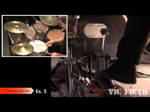 Drumset Lessons with John X: Bonham Bass Drum Triplets
