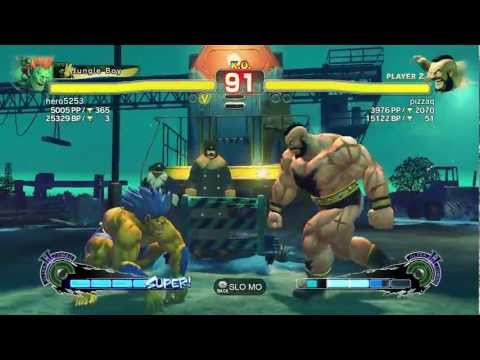 SSFIVAE~ Blanka (hero5253) vs. Zangief (pizzaq) HD