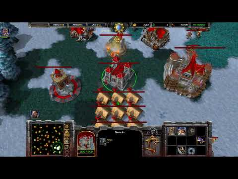 1 (Human) vs 5 Insane Computers (All Night Elf) | Warcraft 3 Reforged