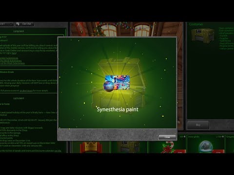 Tanki Online | Opening 55 Containers! | New animated paint Synesthesia?