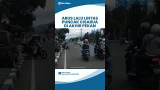 Bogor Hari Ini: Arus Lalu Lintas Kawasan Puncak Ramai Lancar, Kendaraan Arah Jakarta Mendominasi