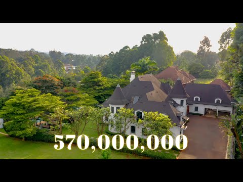 Inside a KSH 570,000,000💸 5-Bed French Normandy Architectural Style Mansion in Kitisuru, Nairobi
