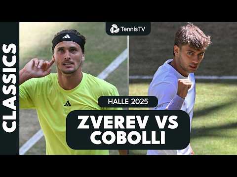 Alexander Zverev vs Flavio Cobolli Extended Highlights 🤩 | Halle 2025