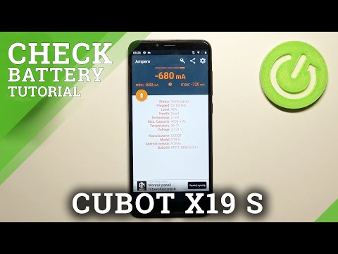 How to Check Battery Info in CUBOT X19 S – Use Ampere App