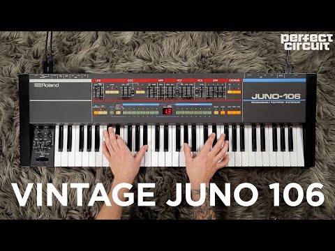 Roland Juno 106 ✅ 61-Key Programmable Polyphonic ✅RARE from ´80s✅ Synthesizer / Keyboard ✅ Cleaned & Full Checked✅ Roland Juno-106✅ Roland Juno 60 little Brother image 18