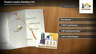 preview picture of video 'Terrain à vendre, Montbert (44)'