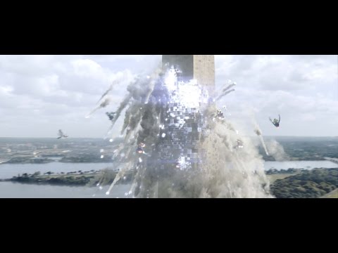 Pixels Washington, D.C. VFX Video Shot Build