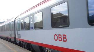 preview picture of video 'Vlak EuroCity 172 Vindobona projíždějící v Mojžíři'