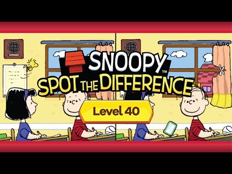 Snoopy Spot the Difference | Episode 2 | Level 40 | Boss