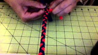 how to make a duct tape braided bracelet