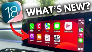 FIRST LOOK at iOS 18 BETA Apple CarPlay