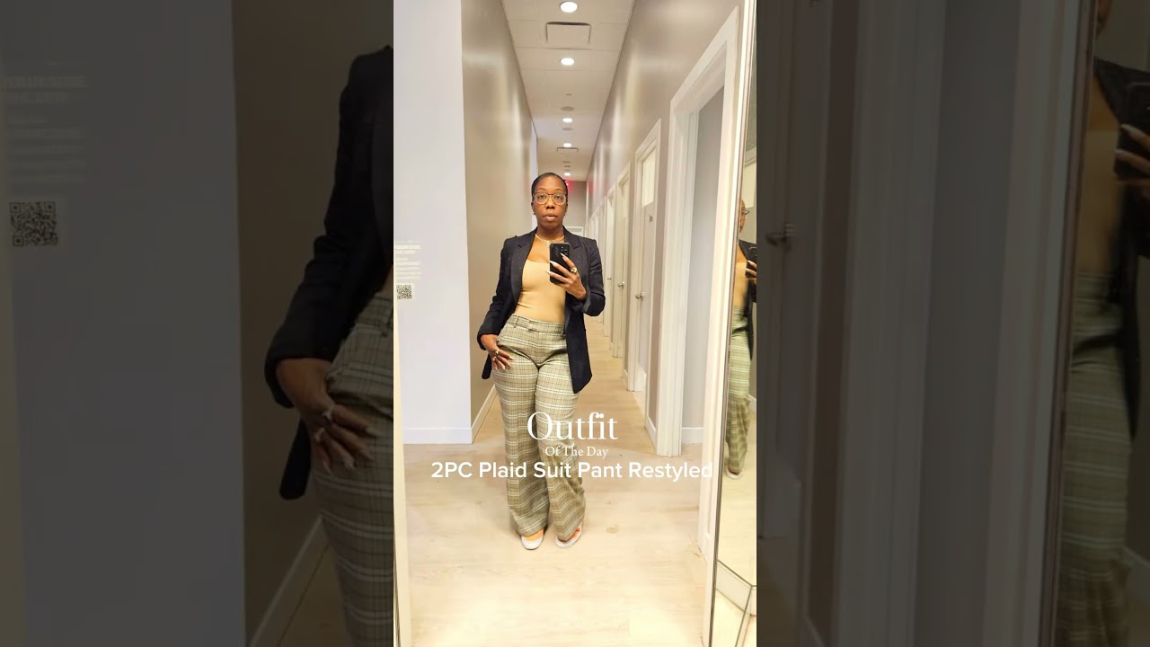 How to Style Pants from a Two-Piece Suit | Chic & Versatile Outfit Ideas #grwm #ootd #styleinspo