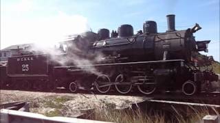 preview picture of video 'Chasing the Oregon Coast Scenic RR - Sept 29, 2012'