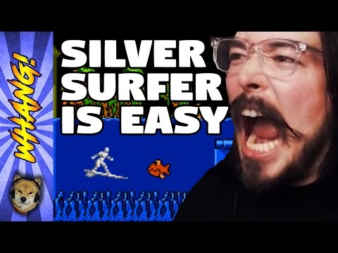 Silver Surfer for NES is an Easy Game - Emperor Stages Completed - Let's Play With Whang!