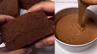 NO Oven CHOCOLATE CHIFFON CAKE (Steamed) Recipe