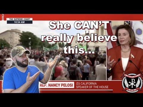 EPIC FAIL: Pelosi emotionally compares Gun Rights to Roe... This Dem talking point is DOA... Thumbnail